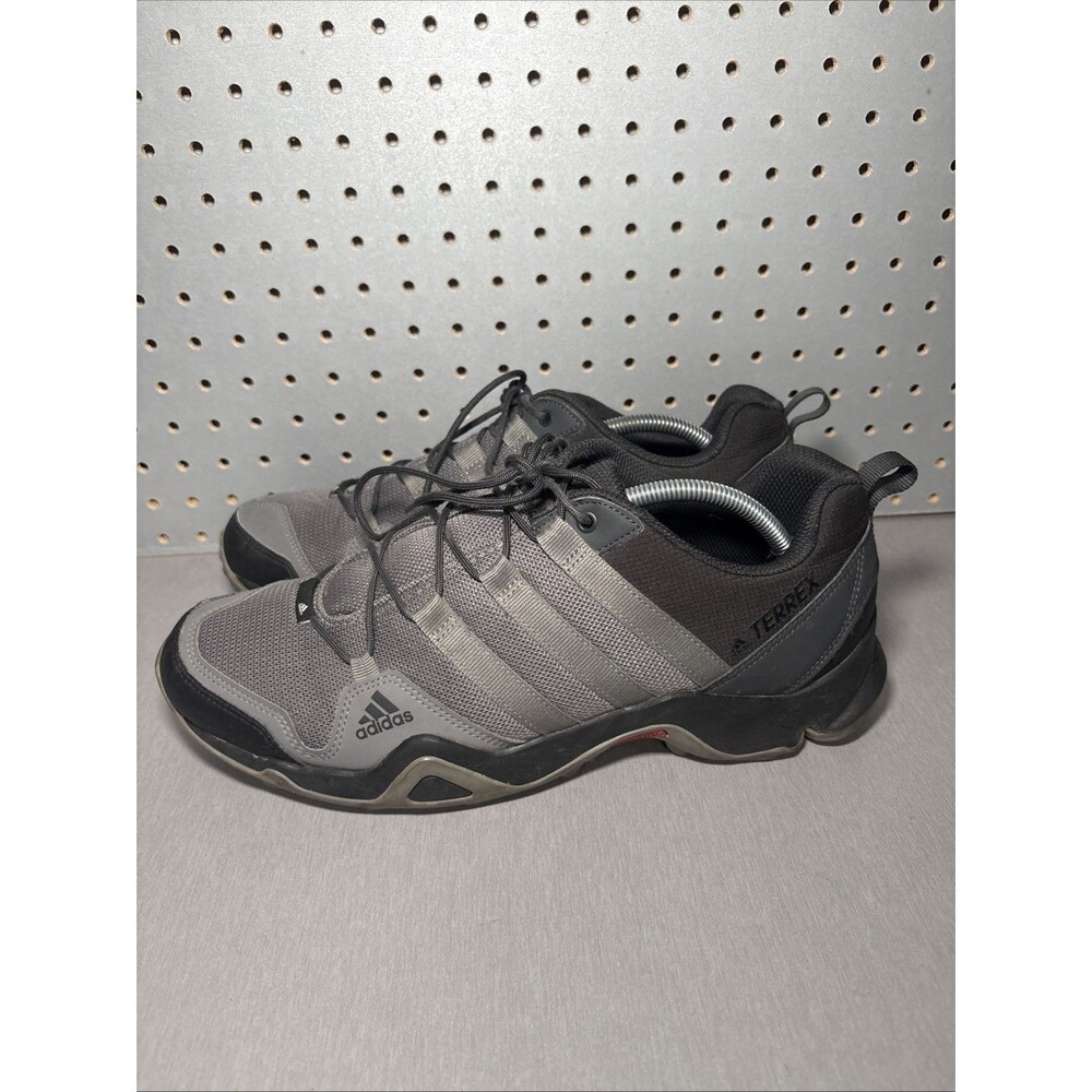 Adidas Terrex AX2R Shoes Mens Size 12 Grey Gray Black Trail Hiking Sneakers - Picture 2 of 15